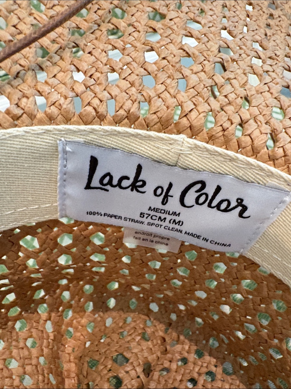 Lack of Color cane hat M - Picture 5 of 6